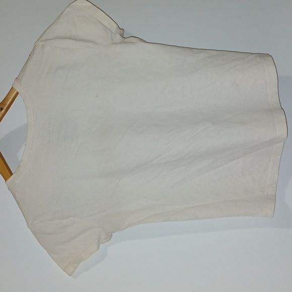 Lucky Brand Girls shortsleeved Tee Shirt Size Large cream multicolor - Picture 2 of 5